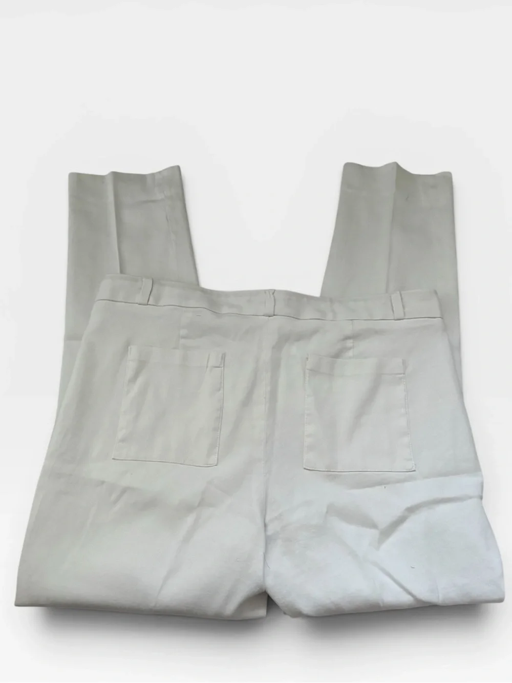 Banana Republic Avery linen cotton blend white pants‎ Sz 14